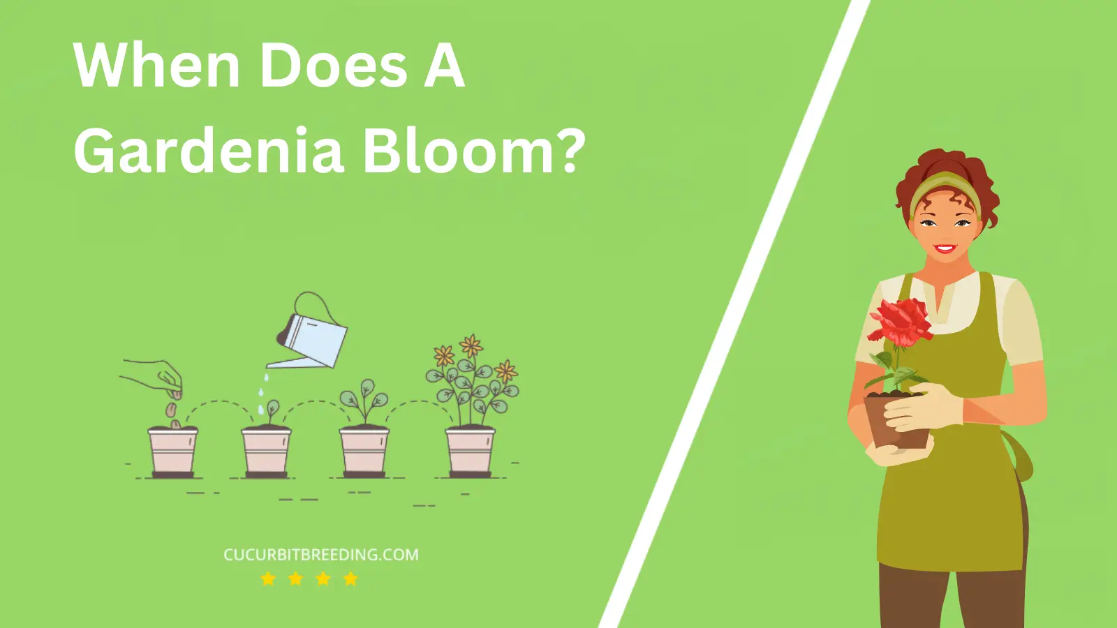 When Does A Gardenia Bloom?