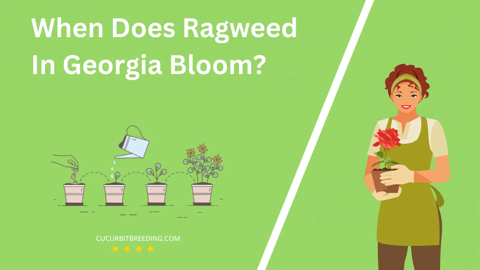 When Does Ragweed In Georgia Bloom?